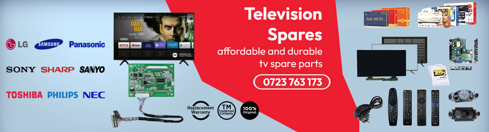 Television Spare parts in Nairobi, Kenya: affordable and durable